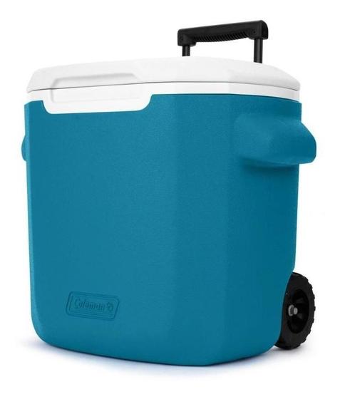 Imagem de Caixa Térmica Cooler com Rodas Azul Deep Ocean 26L - Coleman