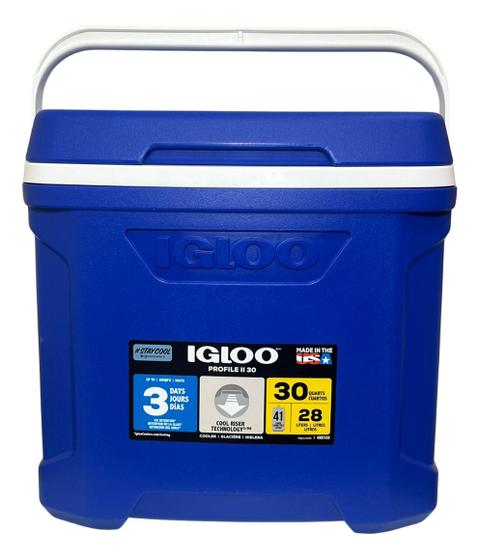 Imagem de Caixa Térmica Cooler Profile II 30 QT 28 Lts Igloo Azul