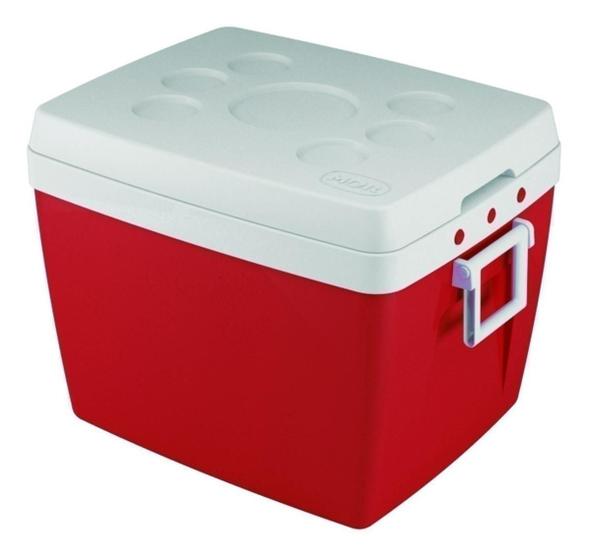 Caixa Térmica Cooler Vermelha 75L Com Alça Mor Menor preço em Caixa Térmica Cooler Vermelha 75L Com Alça Mor