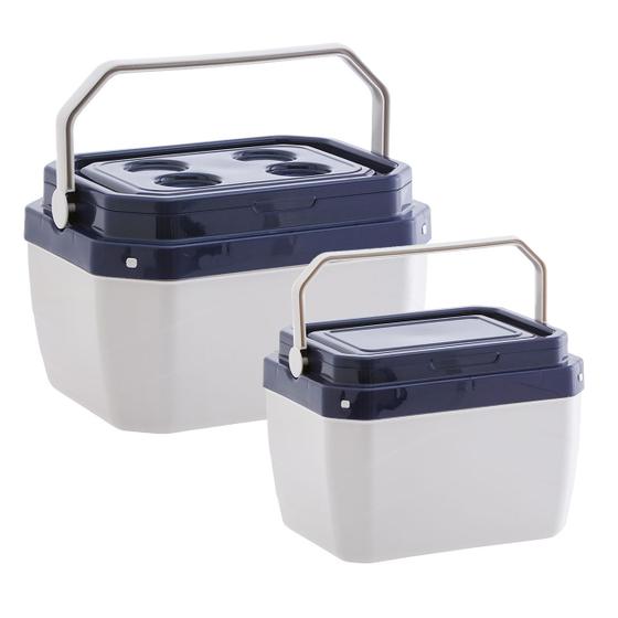 Imagem de Caixa Térmica Kit Com 2 Coolers 6 e 17 Litros Paramount