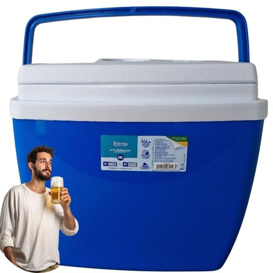 Imagem de Caixa Térmica Multiuso Ideal Para Bebidas Em Feriados Com Garantia