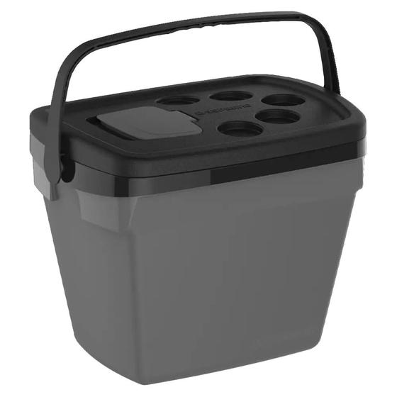 Caixa térmica tropical 35 litros Cinza - Soprano Menor preço em Caixa térmica tropical 35 litros Cinza - Soprano