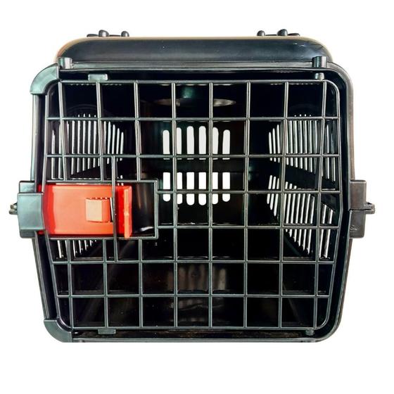 Caixa Transporte Caixinha Cães Pequeno Gato N2 Preto Menor preço em Caixa Transporte Caixinha Cães Pequeno Gato N2 Preto