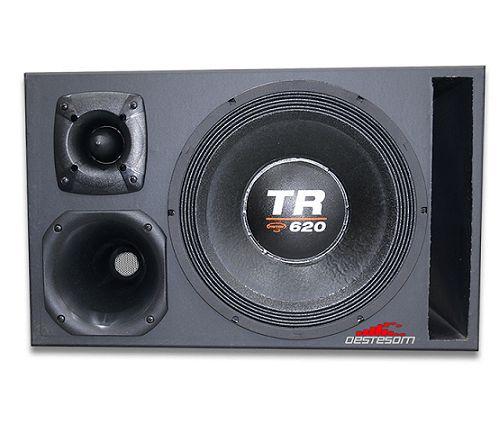 Caixa Trio Alto Falante 12 Woofer Triton Tr620 + Corneta + Tweeter Menor preço em Caixa Trio Alto Falante 12 Woofer Triton Tr620 + Corneta + Tweeter