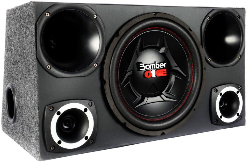 Caixa Trio Completa Bomber One 12 + 2 Driver + 2 Tweeter Menor preço em Caixa Trio Completa Bomber One 12 + 2 Driver + 2 Tweeter