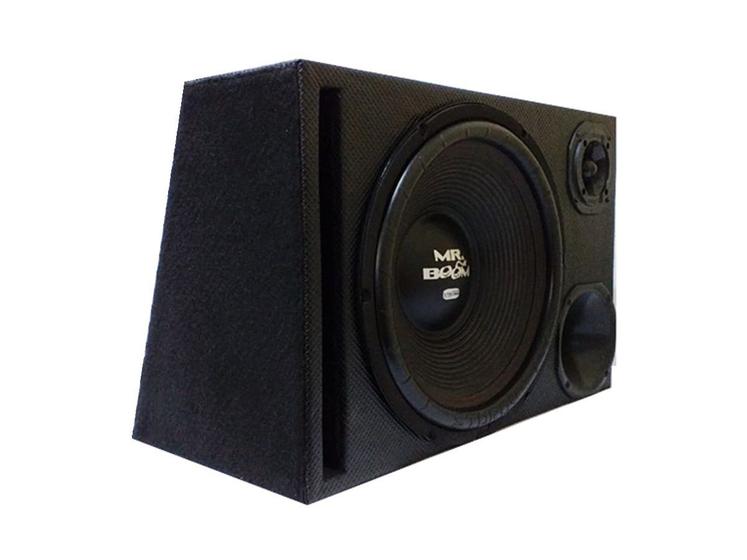 Caixa Trio Duto Reto 12 Polegadas Mr. Boom  640Watts RMS é boa?