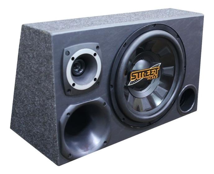 Caixa Trio Som Automotivo Selada + Modulo Taramps 400 Trio - Oestesom ...