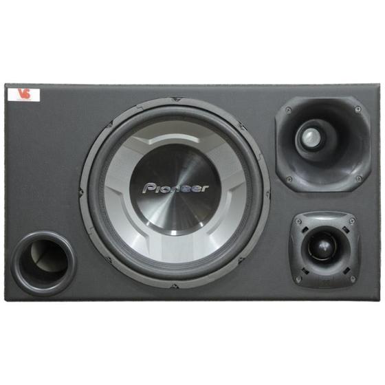 Imagem de Caixa Trio  Sub Pioneer Ts-w3060br 12 Pol + D250x + St200