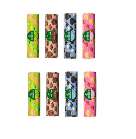 Imagem de Caixas de biscoito com 100un recheados Piraque com 4 sabores