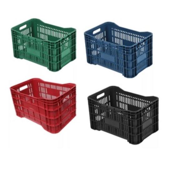 Caixas Plastica Multiuso 46 Litros - Caixa Para Hortifruti - Caixa Plástica De Supermercado Menor preço em Caixas Plastica Multiuso 46 Litros - Caixa Para Hortifruti - Caixa Plástica De Supermercado