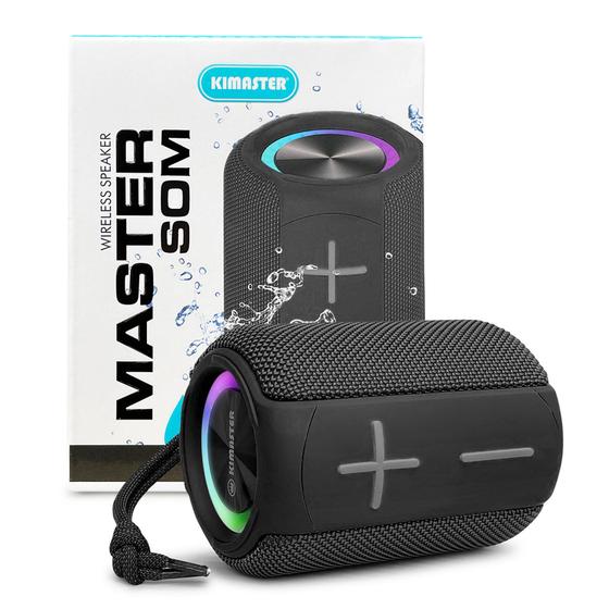 Caixinha Caixa de Som Bluetooth Portátil 10W RMS Recarregável K400 Menor preço em Caixinha Caixa de Som Bluetooth Portátil 10W RMS Recarregável K400