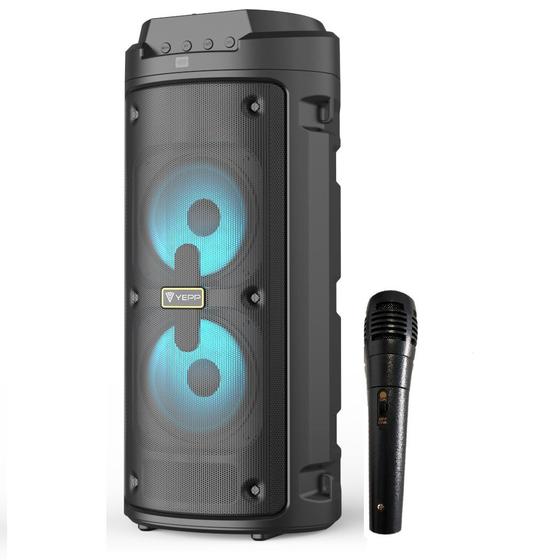 Caixinha Caixa Som Portátil Bluetooth FM AUX com Microfone Menor preço em Caixinha Caixa Som Portátil Bluetooth FM AUX com Microfone