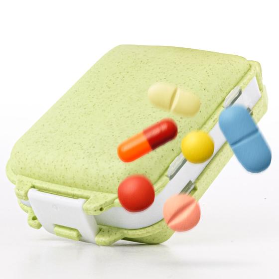 Imagem de Caixinha De Remedio Comprimido Vitamina Com 8 Compartimentos