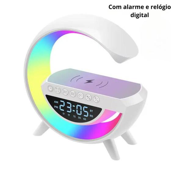 Caixinha De Som Bluetooth G-speaker smart station Carregador Indução Sem Fio Compatível com iPhone e Android Menor preço em Caixinha De Som Bluetooth G-speaker smart station Carregador Indução Sem Fio Compatível com iPhone e Android