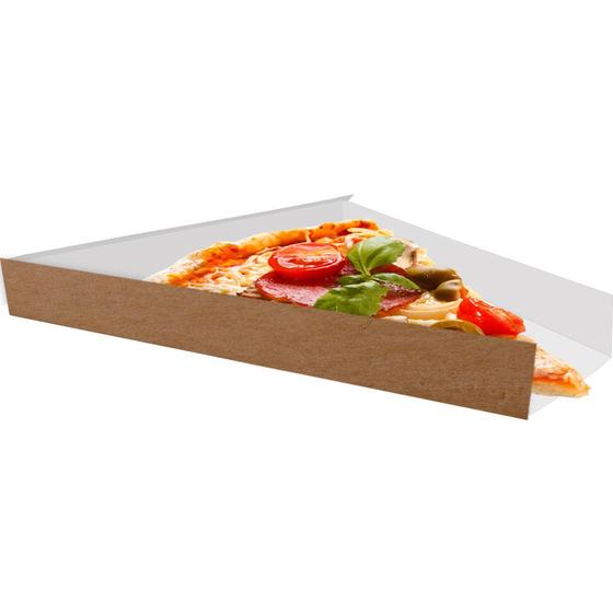 Imagem de Caixinha Embalagem para Fatia de Pizza 1000un Kraft