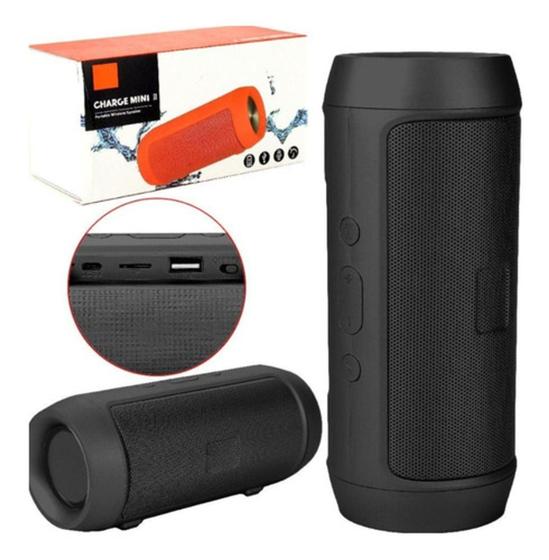 Caixinha Som Bluetooth Sem Fio Charge Portátil Recarregável - Altomex Menor preço em Caixinha Som Bluetooth Sem Fio Charge Portátil Recarregável - Altomex