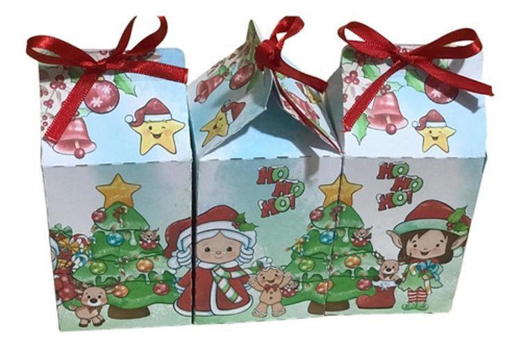 Imagem de Caixinhas Milk p/ festas e decorações 10 unid. - Kibunitinho