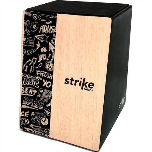 Cajon Acústico Inclinado Strike Mdf Sk4001 Fsa Cajon Magazine Luiza