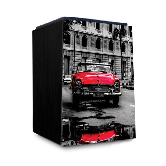 Cajón Acústico Instrumento Musical Carro Antigo 51x35,5cm Prego e