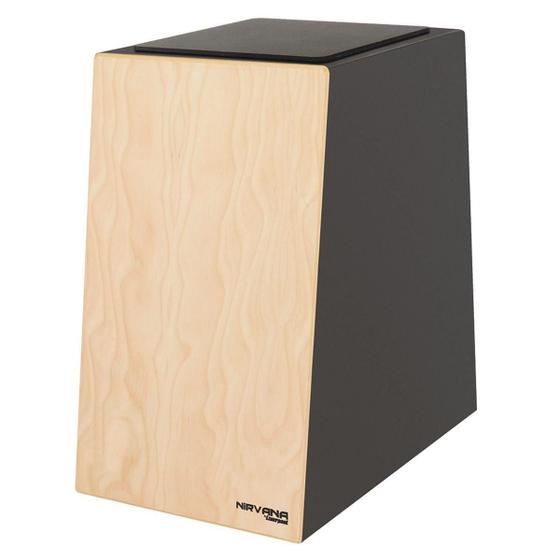 Cajon Acústico Linha Master CM Natural Liverpool Cajon Magazine Luiza