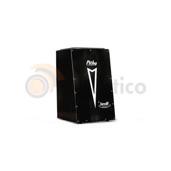 Cajón Elétrico Pithy By Torelli Inclinado Preto TP108 Cajon