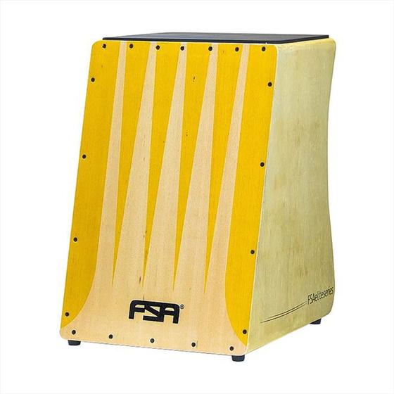 Cajon Eletroacústico Inclinado Fsa Elite Séries FE3300 Captação Dupla