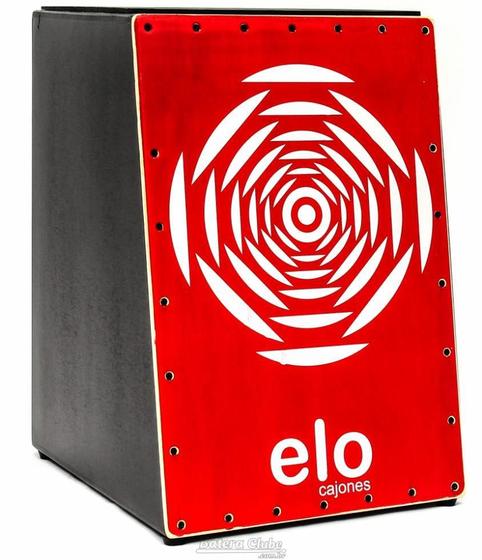 Imagem de Cajón Elo Cajones Inclinado EL500C Red Eye com Assento Emborrachado Mais Largo e Tampo em Paricá