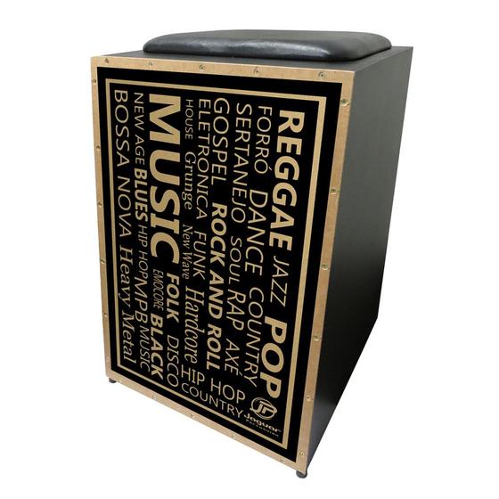 Imagem de Cajon Jaguar Eletroacustico PB009EQ Reggae