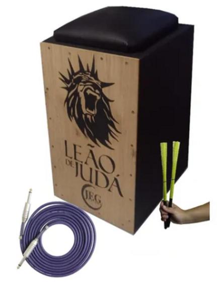 Imagem de Cajon JEG Elétrico + Cabo 4mts + 2 Vassourinha