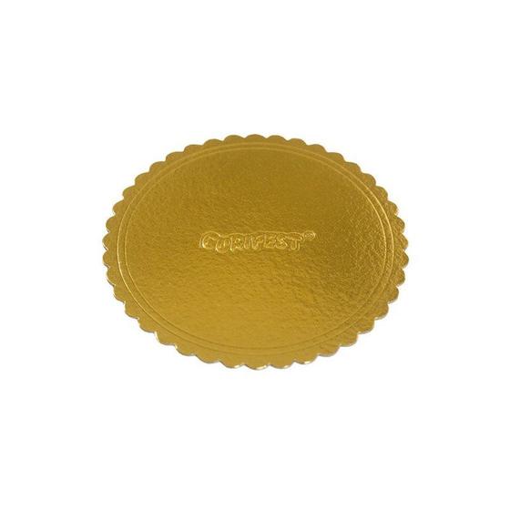 Imagem de Cake Board Ouro   Com 10 Unidades - Curifest