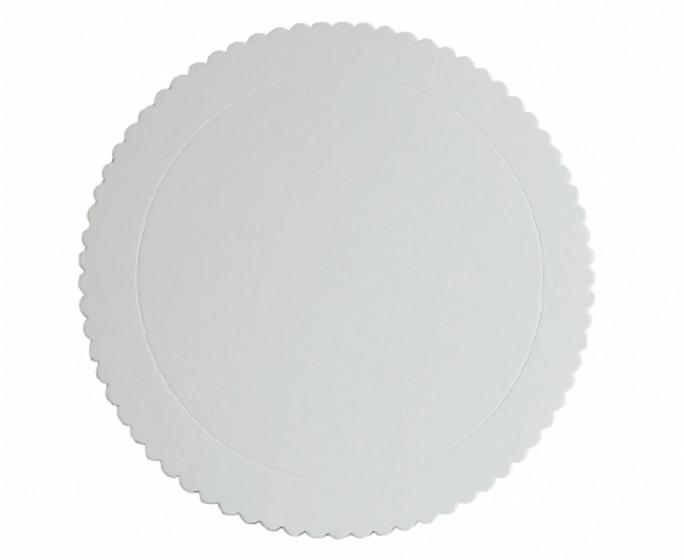 Imagem de Cake Board Redondo de Papel Silver Chef