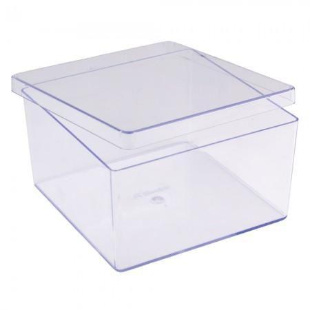 Imagem de Cake Box Cristal Quad C/tampa 1,5l Bluestar