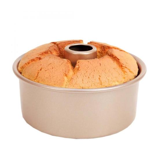 Imagem de Cake Tin Wokex, redondo, canelado, fundo solto, 17 cm, aço carbono