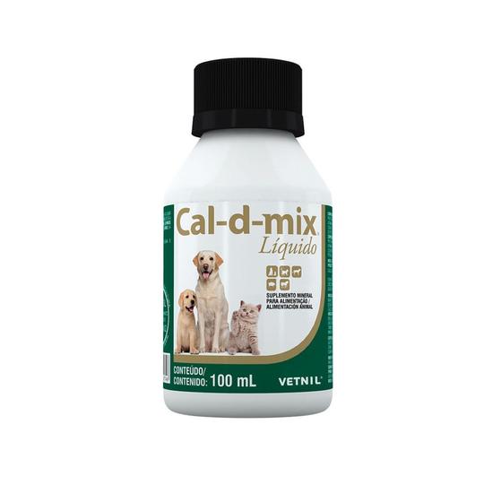 Imagem de Cal-D-Mix Suplemento Líquido Vetnil - 100 mL