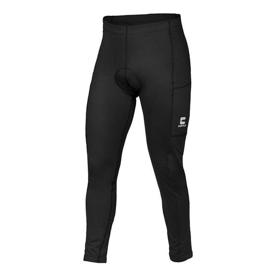 Imagem de Calça 3D Compress TD Preto Masculino com Bolso Externo