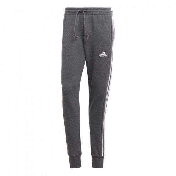 Imagem de Calça Adidas Essentials 3 Listras French Terry Com Punho Masculina