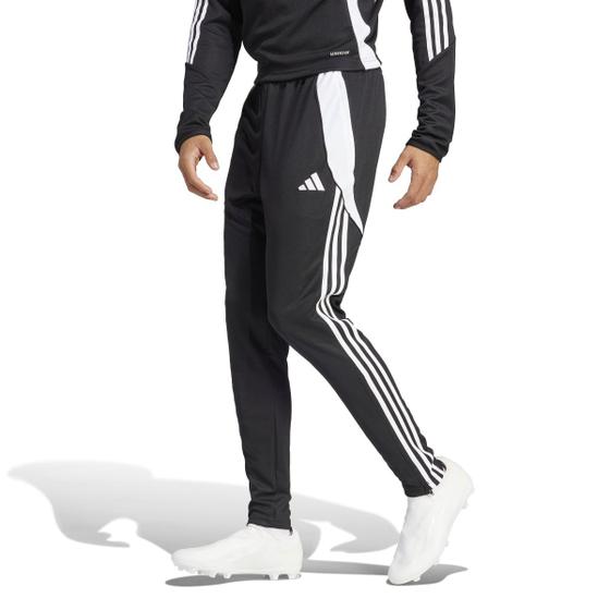 Imagem de Calça Adidas Treino Tiro 24 Cor: Preto E Branco - Tamanho: M