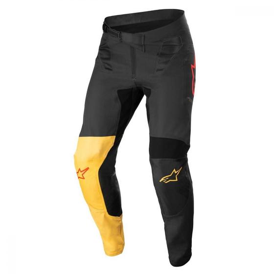 Imagem de Calça Alpinestars Supertech Blaze 2022 Preto/Amarelo