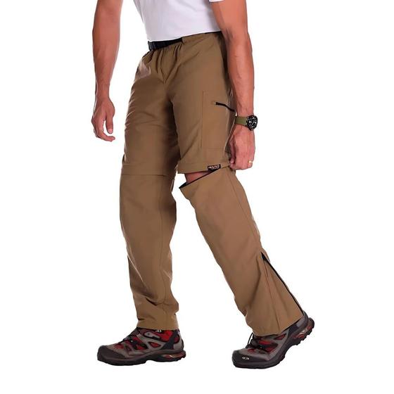 Imagem de Calça Bermuda Bio Masculina Caqui Escuro - Hard Adventure