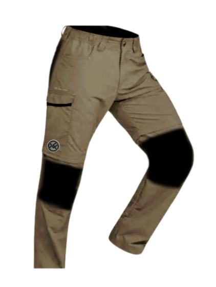 Imagem de Calça Bermuda Masculina C Cordura Trail Light Trekking Bege