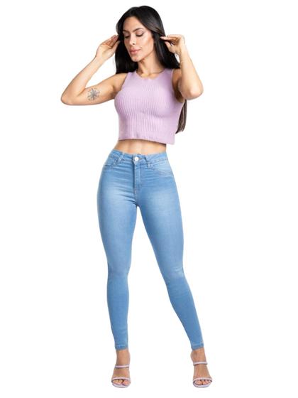 Imagem de Calça Biotipo Jeans Feminina Skinny