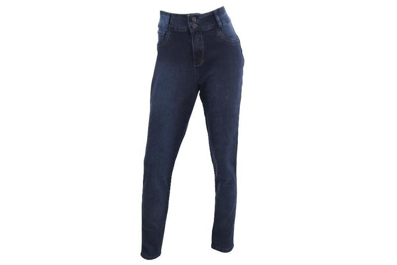 Imagem de Calça Bivik Jeans Cigarrete Azul - Feminino