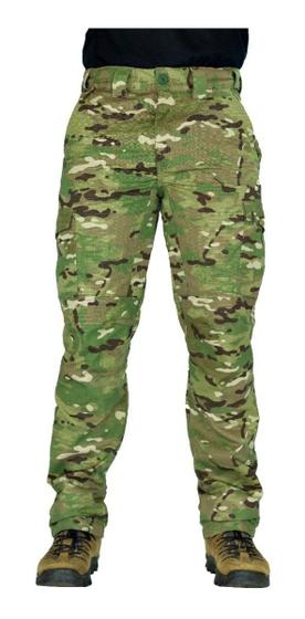 Imagem de Calça Cargo 8 Bolsos Big Reforçada Ripstop Paintball Airsoft