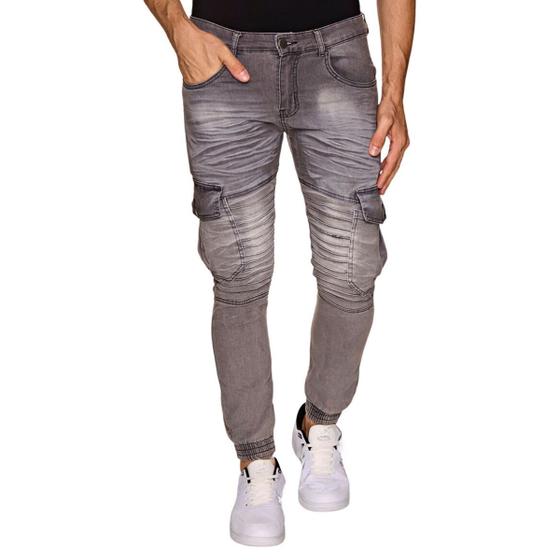 Imagem de Calça Cargo Jogger Bolso Lateral Skatista Street Unissex