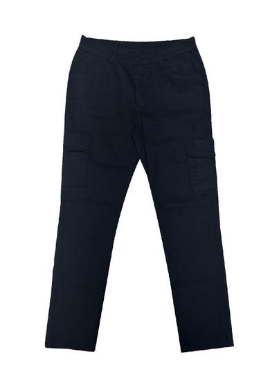 Imagem de Calça Cargo Tradicional Jeans Basic Preta