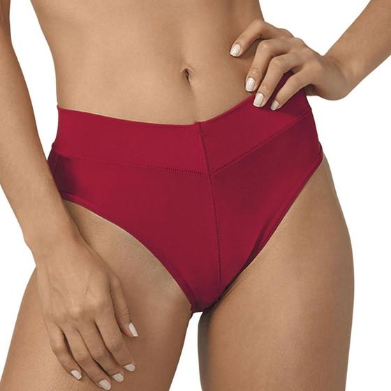 Calça Cavada Demillus 26065 Carmim Calcinha Magazine Luiza