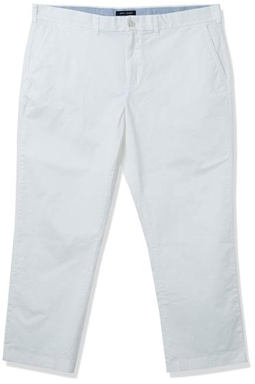 Imagem de Calça chino Tommy Hilfiger Classic Fit Stretch Masculina Branca