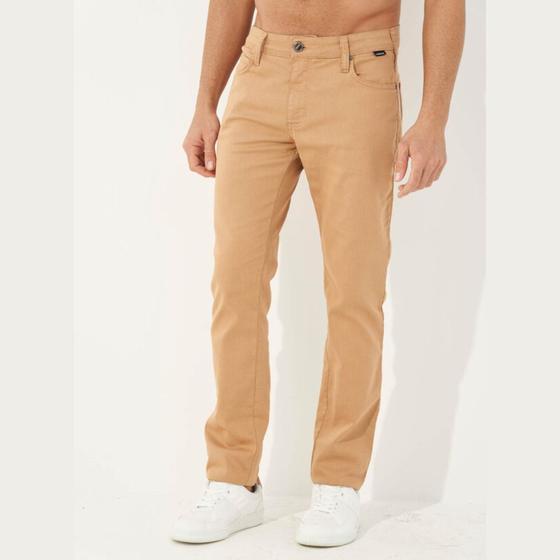 Imagem de Calça Colcci Jeans Felipe Skinny Masculina Bege