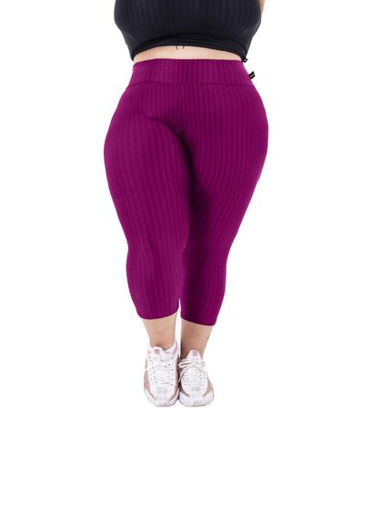 Imagem de Calça corsario 3d plus size poliamida