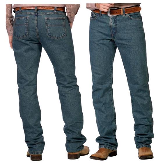 Imagem de Calça Country Masculina Jeans Original Radade Relax Fit Blue Cowboy